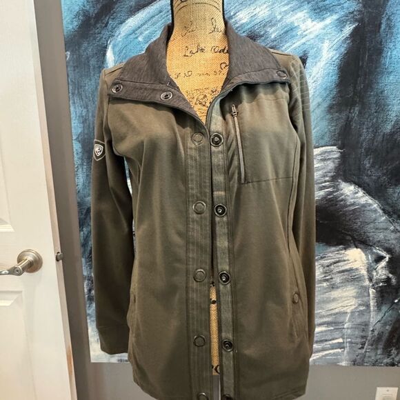 Women's KUHL Olive Jacket - Picture 1 of 9